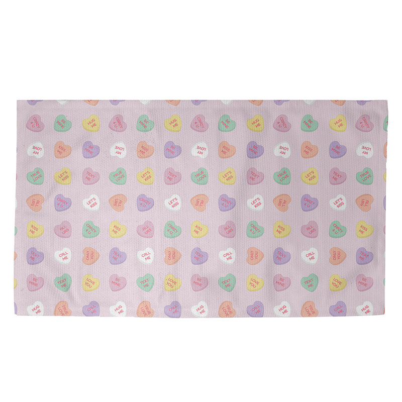 Tapis rose/vert/mauve zone fait main, Rectangle 2 pi x 3 pi