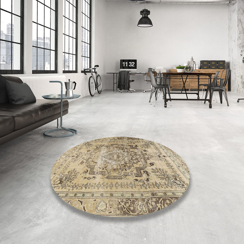 Oriental Indoor Rug, Round 6'
