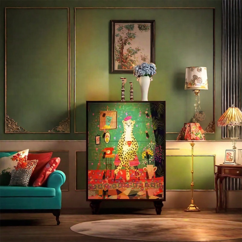 Armoire en métal à 5 tiroirs pour un rangement efficace
