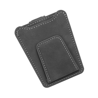Leather  storage Car Glasses Clip Support  Car Sunglasses  Suede Leather Sun Visor  Card  Storage Box