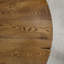 Shanay Oak Round Solid Wood Dining Table-621517398-621517397