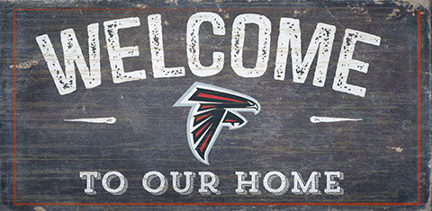 Décoration murale welcome NFL, Falcons d'Atlanta