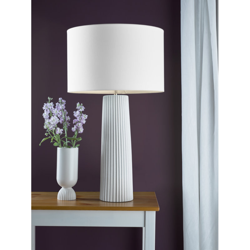 Ceramic Table Lamp Lamp, White
