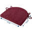 Coussins de chaise d'intérieur haute densité en mousse à mémoire de forme avec attaches-102925747-102925749
