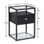 Armoire de rangement à 3 niveaux avec tiroirs pour le salon de la chambre Alsa-660619999