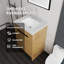 Meuble-lavabo autoportant avec lavabo