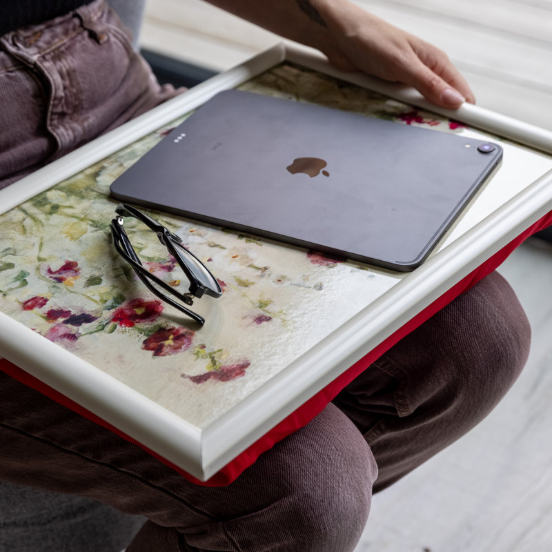 Wild Field Poppies Wood Tray