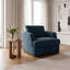 Fauteuil d'appoint en velours Alameda-118661472