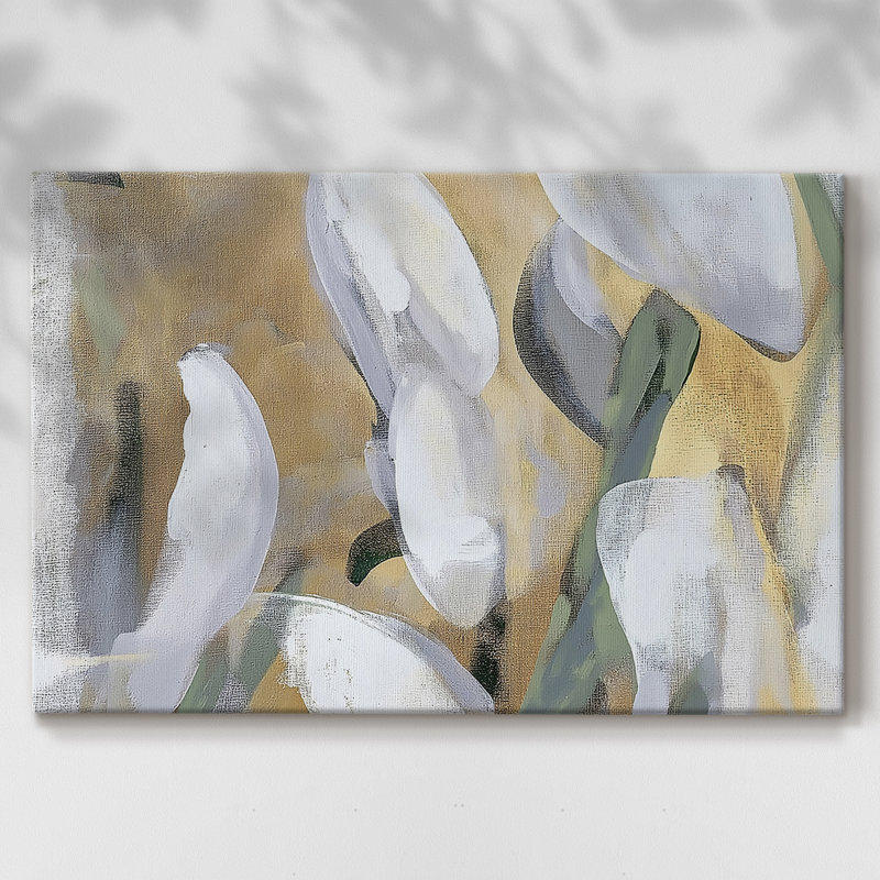 Floral Series-XIII - Cavas enveloppés de galerie, 12 x 18