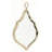 Abeille Metal Arabesque Wall Mirror