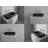 Vast Studio 21.5” L x 13.8” W Textured Black Concrete Black/Black Rectangular Countertop Vessel Bathroom Sink-121496016