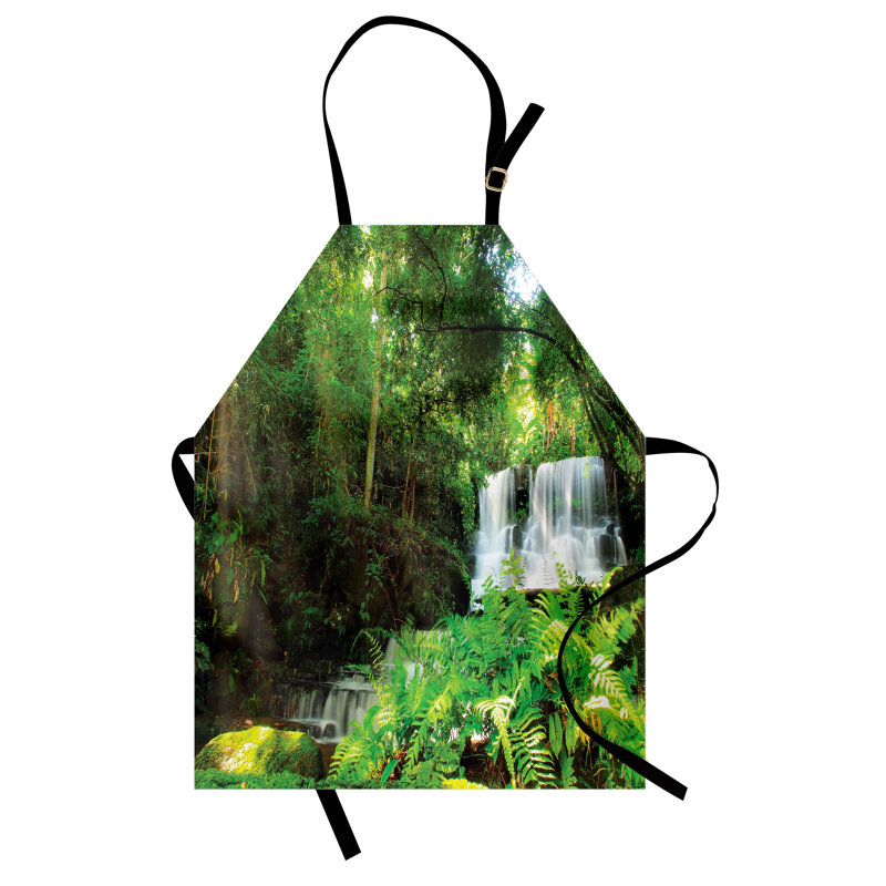 No Pattern Bib Apron