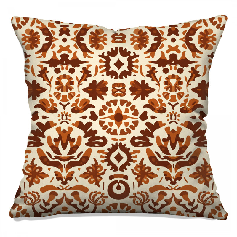 Coussins décoratifs Brown, 26 x 26 pouces