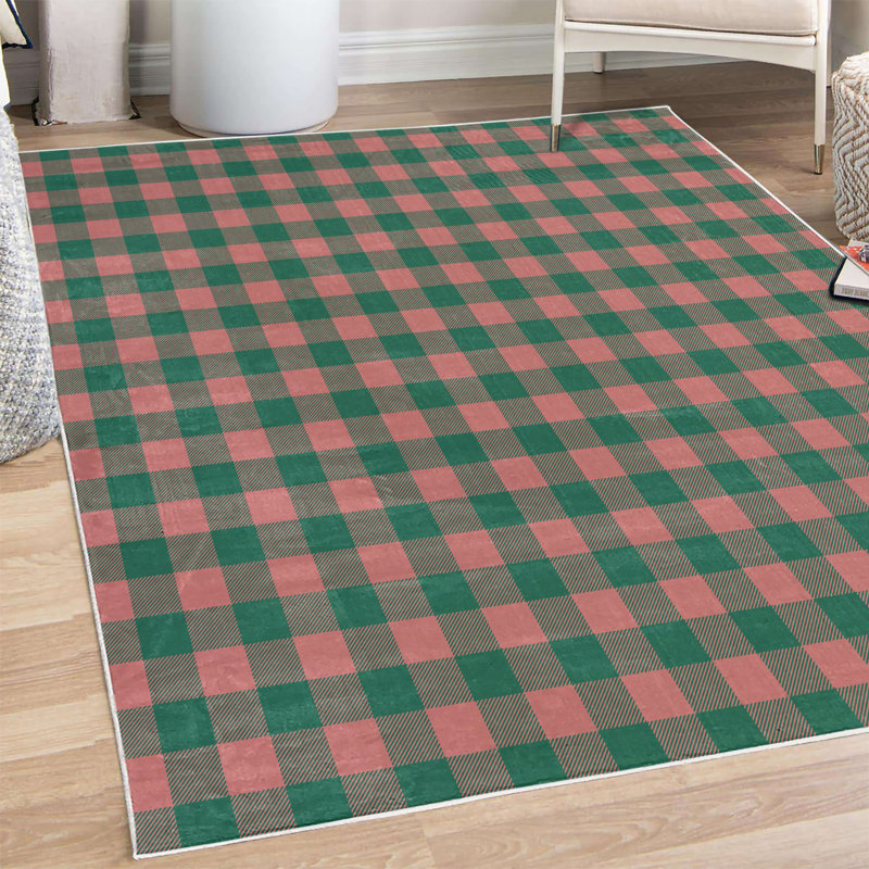 Tapis décoratif Schawn, Rectangle 4 pi x 5 pi 5 po