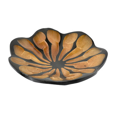 Hanzel Handmade Wood Decorative Plate 1