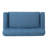 Love seat(Muted Blue)-1781476112
