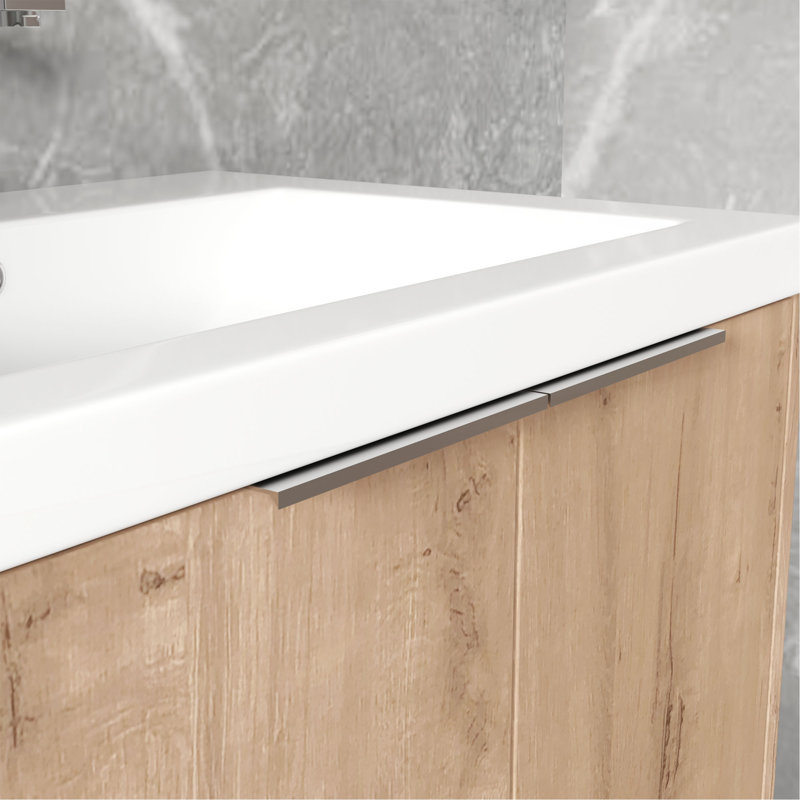 Meuble-lavabo mural 36 po avec lavabo et armoire latérale 36 po, 36"