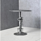 Juyoung Iron Top End Table