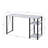 Rectangular Writing Desk With 2 Tier Shelf-1455760186