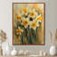 Jaune et blanc délicats pétales jonquilles - jonquilles murales-106115658-136047425