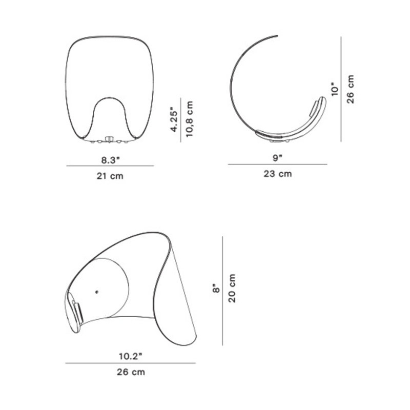 Curl Table Lamp
