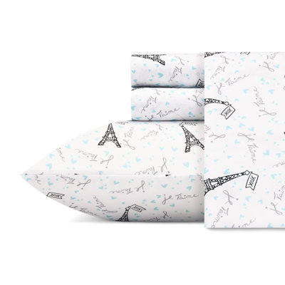 Betsey Johnson Printed Novelty Sheet Set