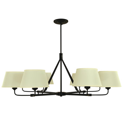 8 - Light Tiered Chandelier