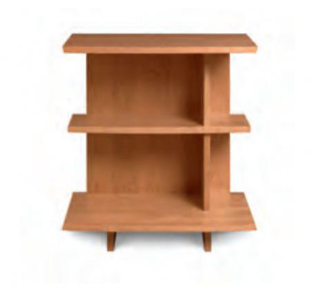 Berkeley Nightstand, Natural Cherry, Right