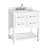 Brooks 31'' Single Bathroom Vanity with Engineered Marble Top-92518496-92518493