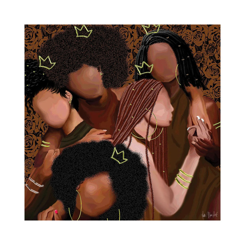 Sodality by Faith With An E - Print on Canvas, Wrapped Canvas, 66.04cm H x 66.04cm W x 3.81cm D