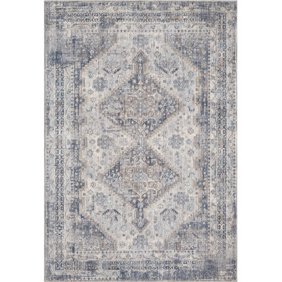 United Weavers Farai Crosswinds Blue Accent Rug 1'10" x 3'