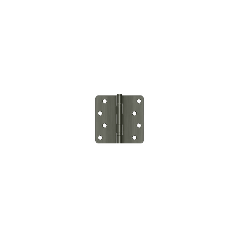 Steel Hinge, Antique Nickel