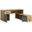 Styrman L-Shaped Executive Desk