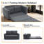 Poro Upholstered 55'' Sofa-1209866141