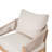 Weather-Resistant Outdoor Patio Acacia Wood Club Chair Set of 2-1970303085