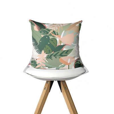 Tamara Tropical Flowers Indoor Pillow Cover