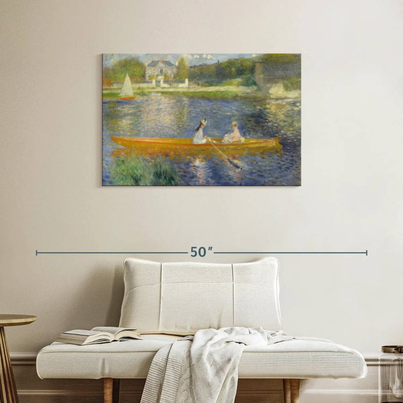Mehar The Skiff 1875, 24" H x 36" W