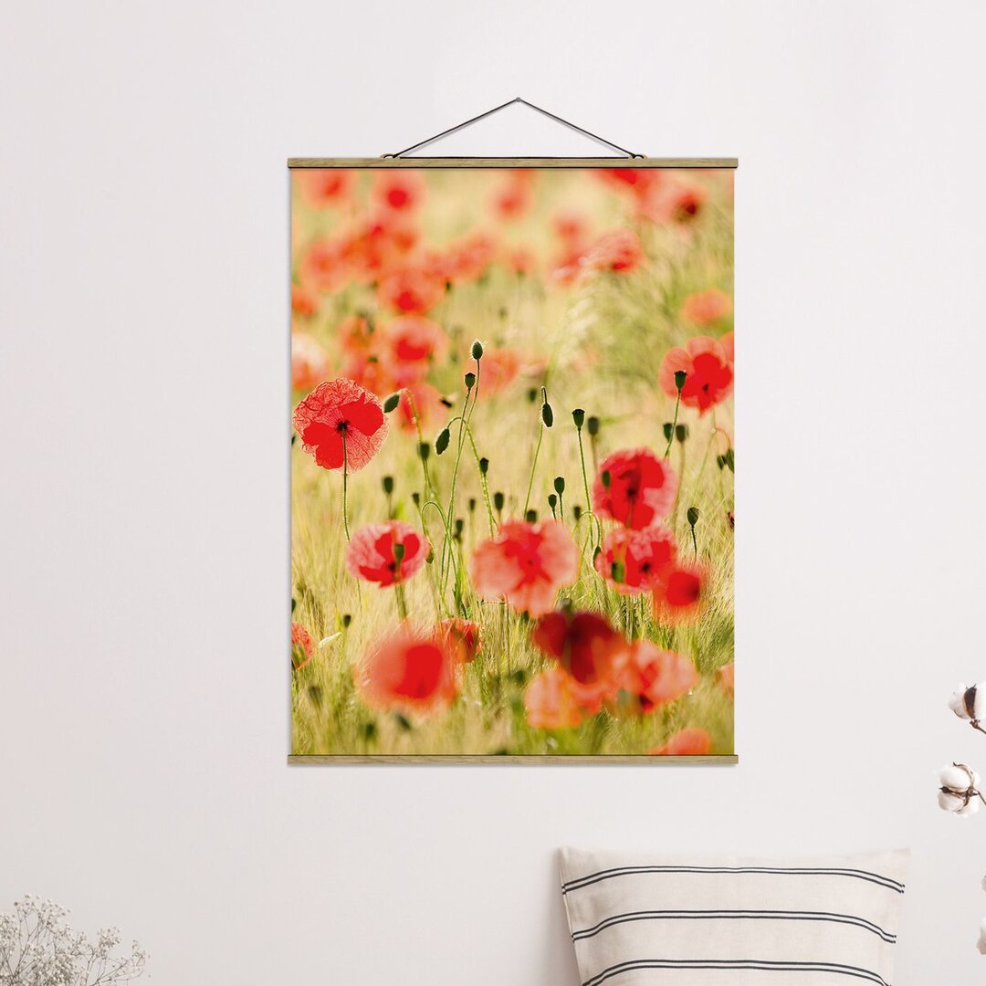 Wandbild Summer Poppies