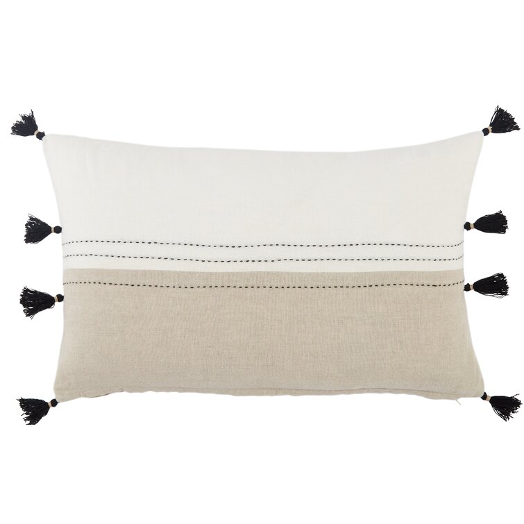Griffin 100% Linen Lumbar Rectangular Pillow