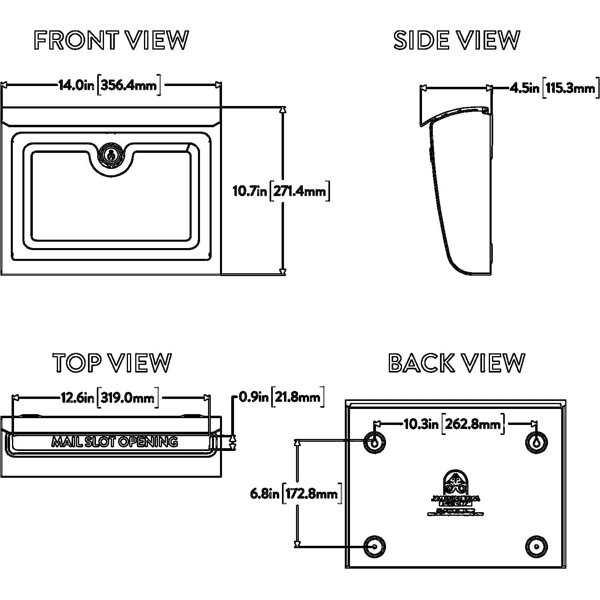 Dimensions du produit