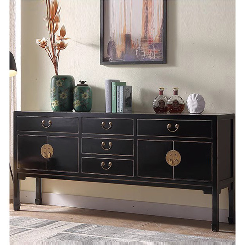 Modern Simple Multi-Functional Console Table, 33.46" H x 55.12" W x 15.75" D