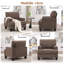 Fauteuil rembourré avec rangement intérieur pour accoudoirs-448415077