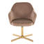 Fauteuil d'appoint pivotant Braylee-110665952-121839798