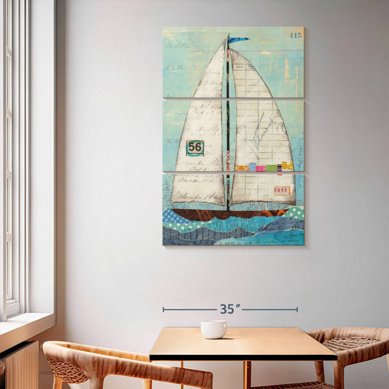 Mehar At The Regatta, 65" H x 42" W