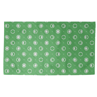 Vert Tapis décoratif phases de lune