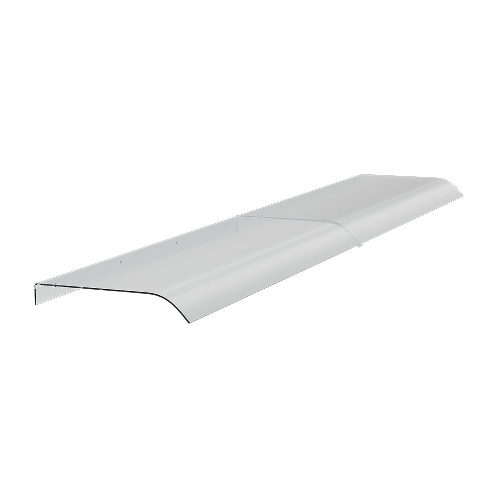 Dakota Fields 200cm W x 33cm D Plastic Cover Retractable Door / Window Awning