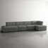 5 Seater Corduroy Seating Component