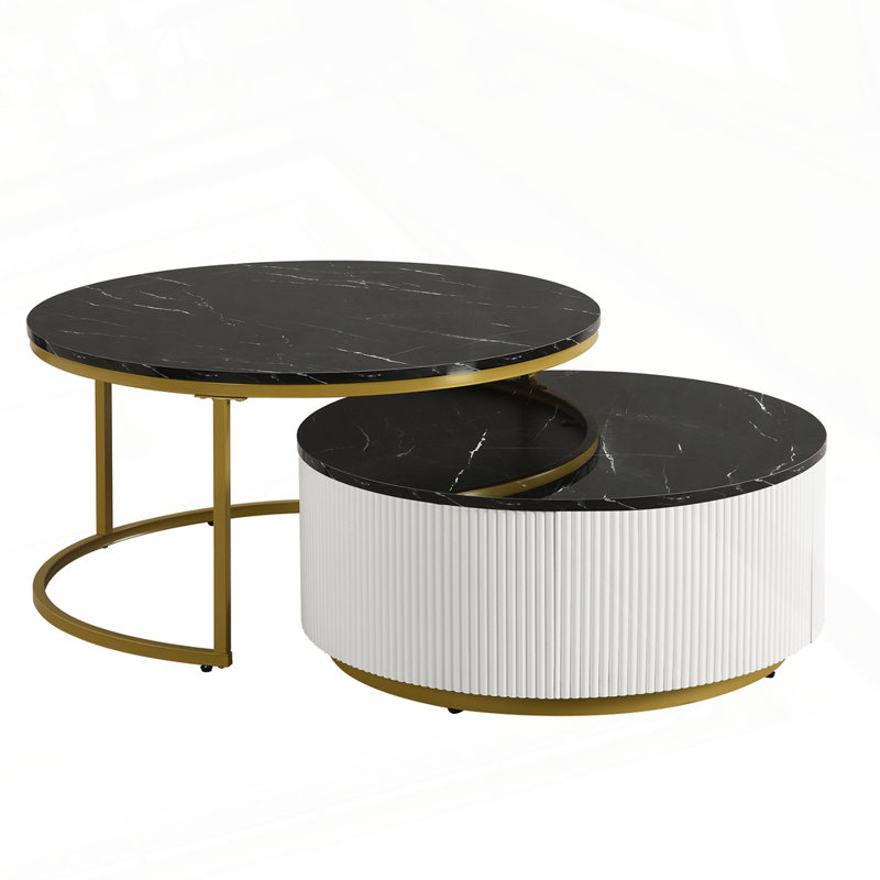 Table basse Modern Modern, Blanc