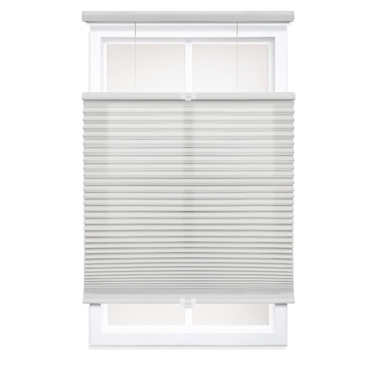 EcoHome 1.5 inch Cordless Semi-Sheer Light Filtering Top Down Bottom Up Cellular Shade