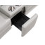 Canapé modulaire inclinable électrique en L 6 pièces avec 3 fauteuils inclinables et appuis-tête électriques en cuir italien-111134656